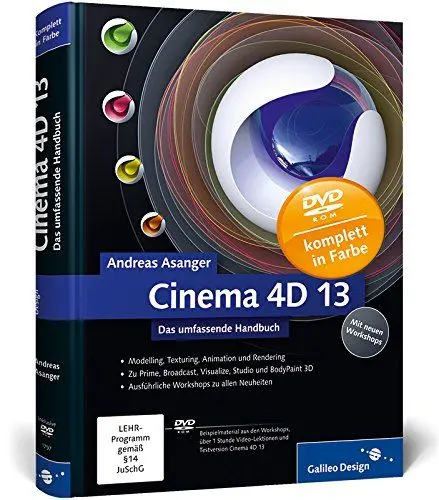 Produktbild: Cinema 4D 13: Das umfassende Handbuch (Galileo Design)