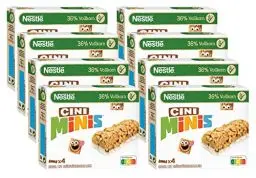 Produktbild: CINI MINIS Riegel, Cerealien mit Zimt-Geschmack, knuspriger Snack mit Vollkorn-Weizen & Calcium, für Kinder, 8er Pack (à 4 x 25 g)