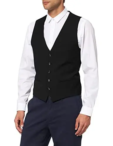 Produktbild: CINQUE Herren CIPANETTI-W Anzugweste, Schwarz (Schwarz 99), 90