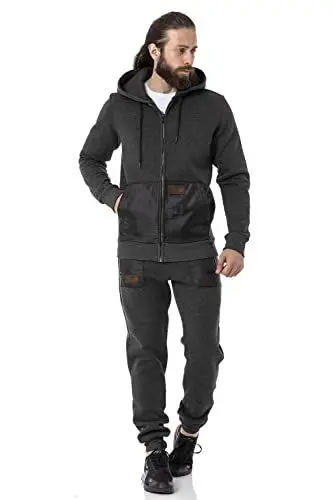 Produktbild: Cipo & Baxx Jogginganzug Sportanzug Sweat Pants Sweatjacke CLR150 Anthracite XL
