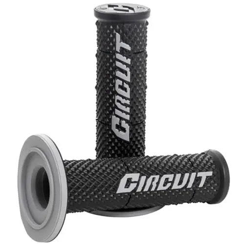 Produktbild: Circuit Equipment MA018-213 Motorradgriffe Circuit V Schwarz/Grau