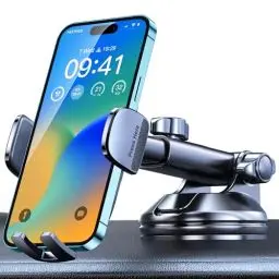Produktbild: CIRYCASE Handyhalterung Auto, (Hervorragender Halt) 360° Drehbarer Handy Halterung Auto, Ultrastarke Klebrige Gelunterlage & Schneller EIN-Knopf-Release, Handyhalter Auto für 4''-7'' Handys