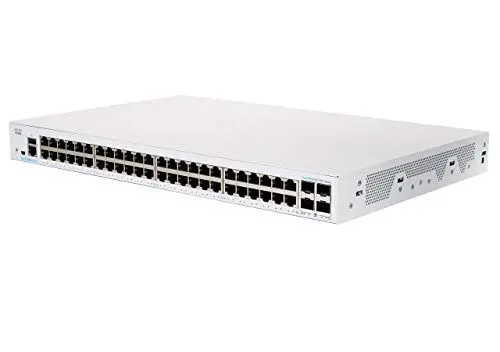 Produktbild: Cisco Business CBS350-48T-4X Managed Switch | 48 GE-Ports | 4 x ﻿10G-SFP+ | Begrenzter Lebenszeitschutz (CBS350-48T-4X)