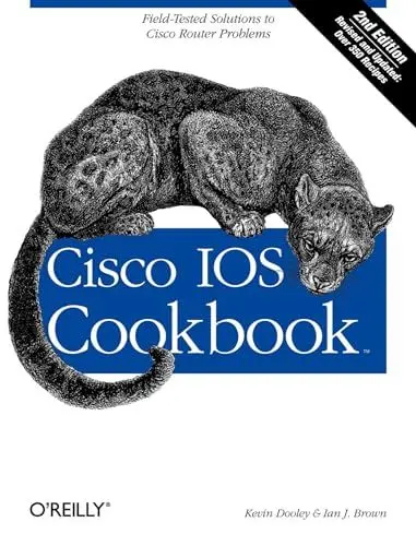 Produktbild: Cisco IOS Cookbook: Field-Tested Solutions to Cisco Router Problems