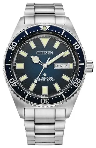 Produktbild: CITIZEN Herren Analog Automatik Uhr mit Edelstahl Armband NY0129-58LE