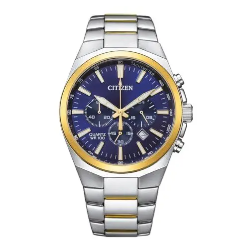 Produktbild: CITIZEN Herren Analog Quarz Uhr mit Edelstahl Armband AN8176-52L, Silber