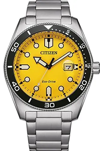 Produktbild: CITIZEN Herren Analog Quarz Uhr mit Edelstahl Armband AW1760-81Z, Silber