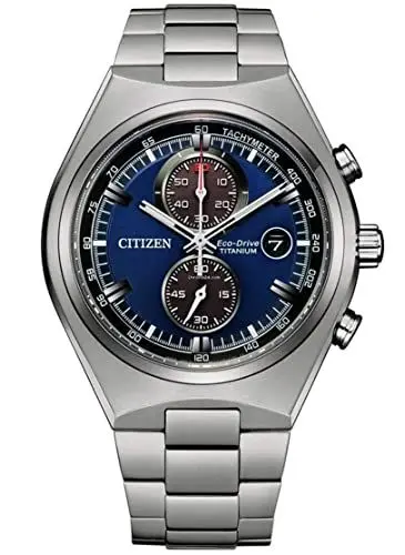 Produktbild: CITIZEN Herren Analog Quarz Uhr mit Titan Armband CA7090-87L