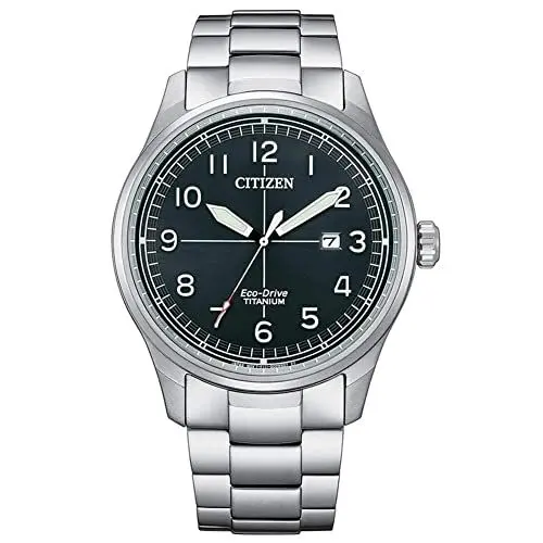 Produktbild: CITIZEN Herren Analog Japanisches Quarzwerk Uhr mit Titan Armband BM7570-80X