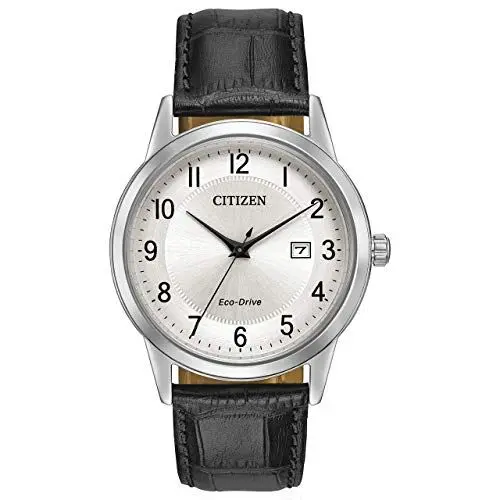 Produktbild: Citizen Herren Analog Quarz Uhr mit Leder Armband AW1231-07A