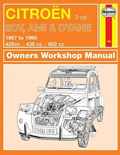 Produktbild: Citroen 2CV, Ami & Dyane (67 - 90) Haynes Repair Manual
