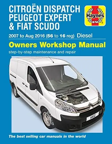 Produktbild: Citroen Dispatch, Peugeot Expert & FIAT Scudo Diesel ('07-Aug '16) 56 to 16