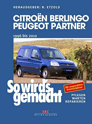 Produktbild: Citroën Berlingo & Peugeot Partner von 1996 bis 2010: So wird's gemacht - Band 161