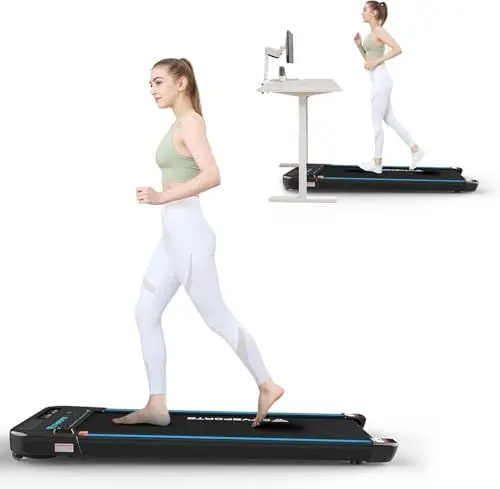 Produktbild: CITYSPORTS Elektrisches Laufband WP2, mit Bluetooth- und LCD-Display, maximale Geschwindigkeit 6 km/h, ideal für Fitness zu Hause und im Büro