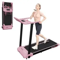 Produktbild: CITYSPORTS Laufband für Zuhause,Klappbares Laufband,1-12 km/h,Walking Pad (PINK)