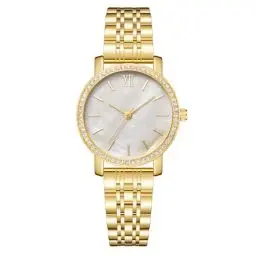 Produktbild: CIVO Damen Uhr Edelstahl Armbanduhr: Modern Gold Uhren für Frauen - Wasserdicht Analog Damenuhr