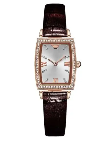 Produktbild: CIVO Damen Uhren Analog Quarz Elegant Kleid Minimalistisch Wasserdicht Diamant Armbanduhr Damenuhr Leder Klassisch Geschenke für Damen Frauen