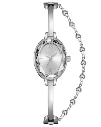 Produktbild: CIVO Damen Uhren Edelstahl Silber Elegant Kleid Armbanduhr Frauen Analog Quarz Uhr Minimalistisch Wasserdicht Geschenke Uhren fur Damen Frauen