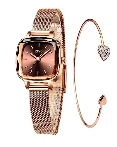 Produktbild: CIVO Damen Uhr Analoge Quarz Designer Wasserdicht Elegant Einfach Lässige Geschenk für Damen