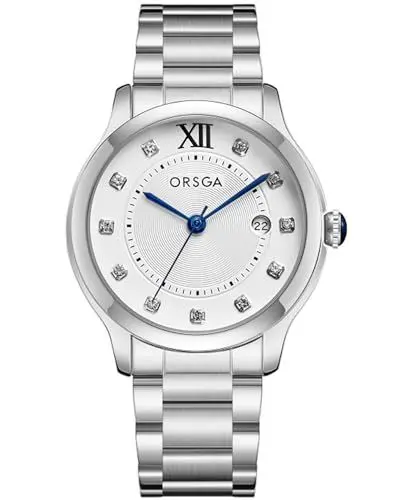 Produktbild: CIVO Uhren Herren Silber Edelstahl Minimalistisch Analog Armbanduhr Herren Designer wasserdichte Datum Quarz Herrenuhren, Geschenke für Männer
