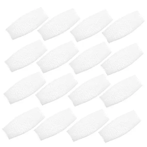 Produktbild: CIYODO Gartennetz 100 Stück Blumennetz Für Kratzer Pflanzenabdeckung Leicht Pe-Schaum Weiß 2 X 10 cm