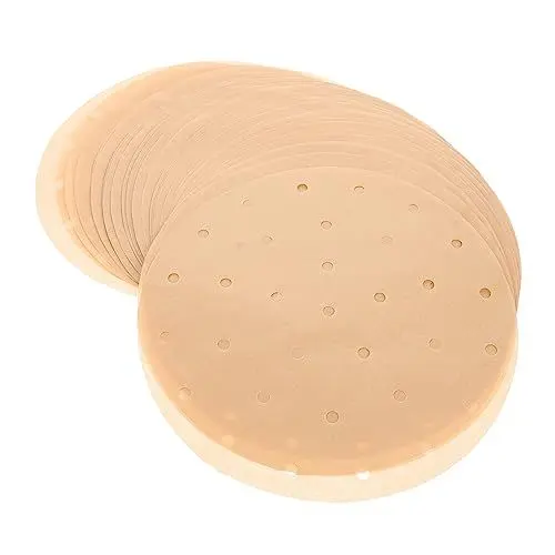Produktbild: CIYODO 100St Luftfritteusenpapier Brotbackform quadratische Backform Backmatte air fryer paper airfryer paper Backformen Heißluftfritteusen Luftfritteuse Pergamentpapier Liner Dampfschiff