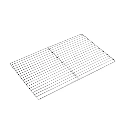 Produktbild: CIYODO Edelstahl BBQ Grillnetz Vielseitiges Grillgitter Für Outdoor Camping Gartenpartys Und Backen Robustes Und Langlebiges Grillzubehör Für Gas Und Holzkohlegrills