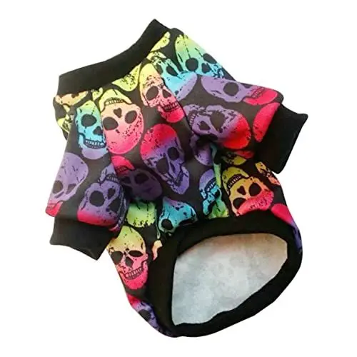 Produktbild: CIYODO 1pc Halloween Haustierkostüm Lustiger Hundepullover Haustierbedarf Atmungsaktives Design Für Den Täglichen Gebrauch