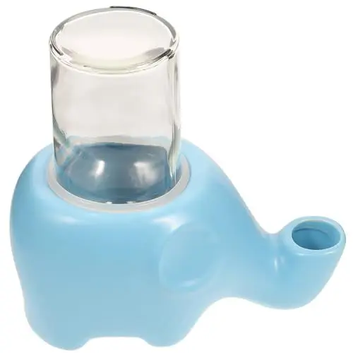 Produktbild: CIYODO 1Stk Trinkbrunnen für Katzen katzenwasserbrunen trinkwasserbrunnen für Katzen Katze trinkwassernapf Automatischer Wassernapf Haustier einwegrasierer Wassernapf für Katzen Glas Rosa