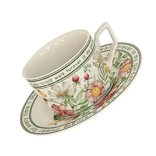 Produktbild: CIYODO 1 Satz Keramik-kaffeetasse Teetasse Dekorativer Wasserbecher Getränkebecher Getränketasse Mit Untertasse
