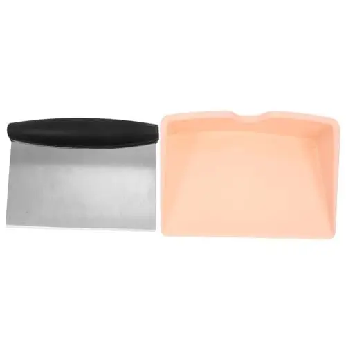 Produktbild: CIYODO Edelstahl Teigschneider Mit Halter Backwerkzeug Zum Schneiden Von Teig Kuchen Und Gebäck Langlebig Und Einfach Zu Reinigen