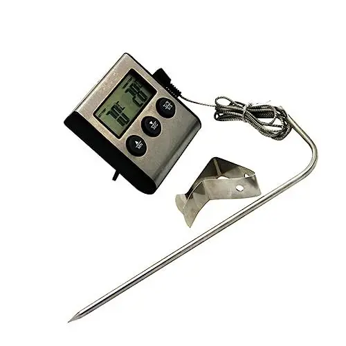 Produktbild: CIYODO Zeitablesbares Bbq-ofenthermometer Zum Kochen Von Lebensmitteln in Der Küche Mit Clip Und Einfachem Design