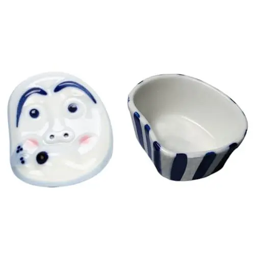 Produktbild: CIYODO 1stk Gewürzgericht Sojasauce-teller Japanische Snacks Aromen Gericht Japanische Sojagerichte Kleine Gewürzschalen Japanische Reisschalen Schüsseln Für Dip-sauce Weiß Keramik