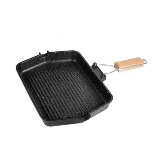 Produktbild: CIYODO Grillpfanne Antihaft Steak-bbq-pfanne Für Haushalt Rauchfreies Kochgeschirr Backblech Für Sandwiches Und Desserts