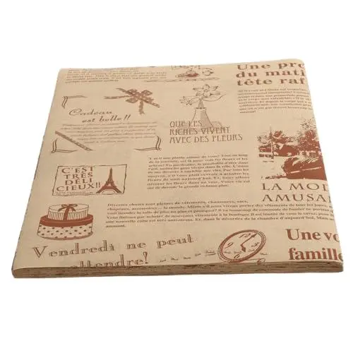 Produktbild: CIYODO 200 Stück Antihaft-backbleche Hitzebeständiges Papier Für Kuchen Backpapier Backpapier