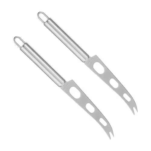 Produktbild: CIYODO 2stücke Käseschneider Und Butterschneider Aus Käseschneidewerkzeug Und Pizzaschneider Für Küche Und Hausgebrauch Rostfrei Und Langlebig