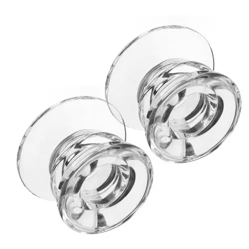 Produktbild: CIYODO 2 Stück Augenspülbecher Tragbare Augenmuschel Transparente Augenmuscheln Klare Augenspülbecher Augenmuschel Für Augenspülglas Augenmuschel Transparente Augenbadbecher