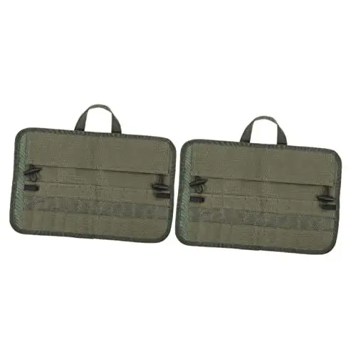 Produktbild: CIYODO 2st Besteck Rolltasche Campingzubehör Outdoor-kochutensilien Grillzubehör Für Den Außengrill Große Aufbewahrungstaschen Utensilientasche Tasche Aus Oxford-Stoff Reisen Falten