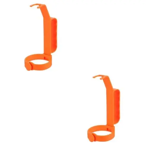 Produktbild: CIYODO Trinkflaschengriff 2st -Griff Sprite Kreativer - Griff Für Getränkeflaschen Griff Soda- -trinkflasche Flaschengriff Aus Kunststoff Soda-flaschengriff Plastik Orange