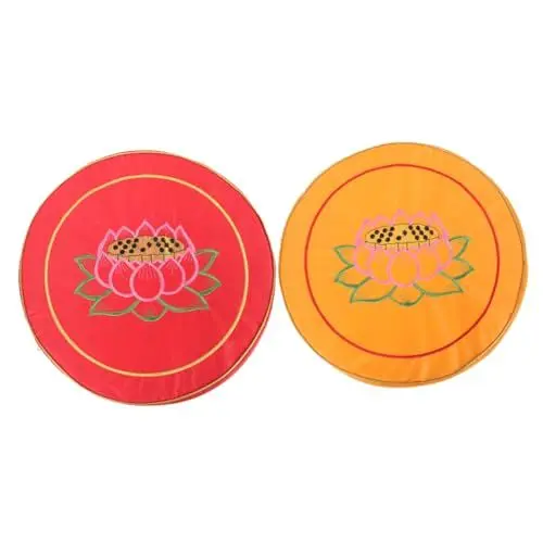 Produktbild: CIYODO 2st Futon-anbetungsmatte Yoga-Kissen Yoga-Polster Kniekissen Zafu-Kissen Japanisches Tatami-Kissen Yogakissen Buddhistisches Gebetskissen Sitzkissenmeditation Sitzbezug Stoff Lotus