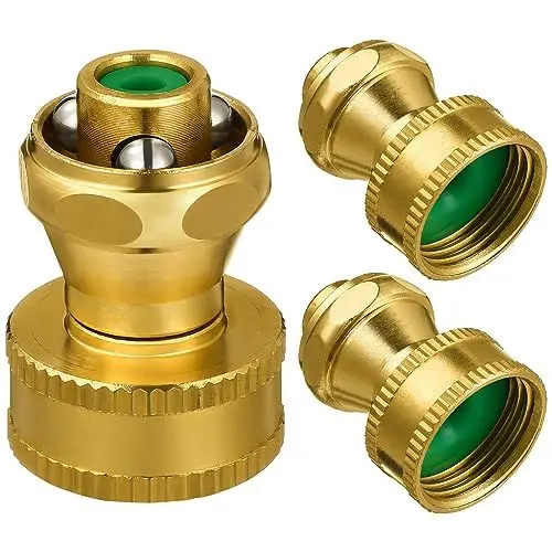 Produktbild: CIYODO 3 STK Sprinklerkopf Strahlkehrdüse Garten Wasser Düse Anschlüsse Für Gartenschläuche Gartendusche Sprayer Drehdrucksprüher Gartenspritzen Drehschlauchtülle Wasserrohr Kehrmaschine