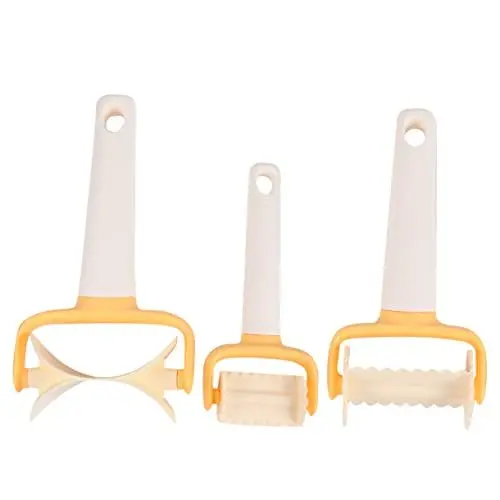 Produktbild: CIYODO 3 Stücke Fondant Cutter Set Cookie Cutter Fondant Gebäck Dekorieren Werkzeug Geometrische Formen