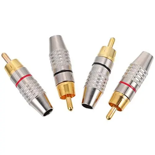 Produktbild: CIYODO Audio-/videokabelanschlüsse Metallstecker Vergoldet Für Kabel Mit Sonderlängen