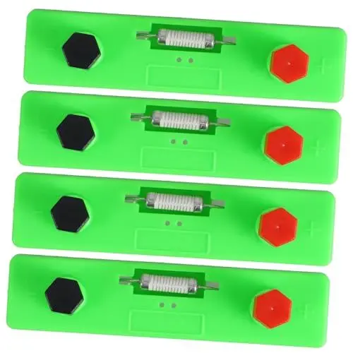 Produktbild: CIYODO 4 Stück Festwert Widerstand DIY Elektronik Kits Hilfsmittel Für Physikalische Experimente Wissenschaftliche Experimente Für Kinder Kinderphysik Spielzeug Lastwiderstand