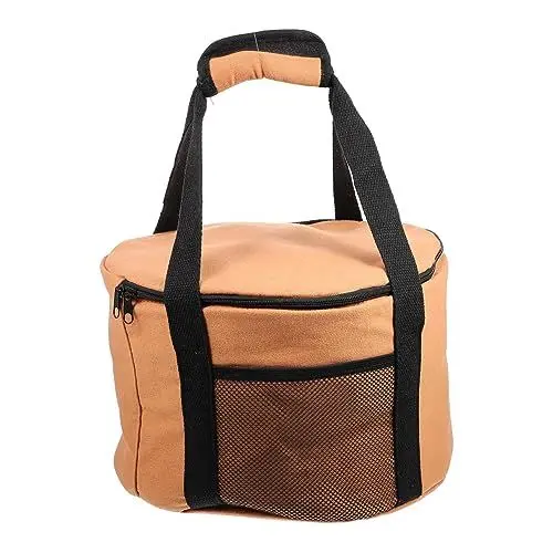 Produktbild: CIYODO Runder Kocherbehälter Für Outdoor Kochgeschirr Multifunktional Als Werkzeugtasche Und Aufbewahrungstasche Für Campingzubehör