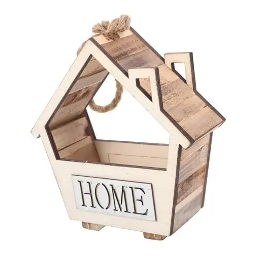 Produktbild: CIYODO Wandpflanzer Für Zimmerpflanzen Wandvase Hängepflanzer Wandblumentopf Aus Holz Pflanzenhalter Für Indoor Pflanzen