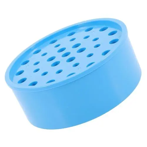 Produktbild: CIYODO Box für Zentrifugenröhrchen Lagerregal für Zentrifugenröhrchen Zentrifugen-Reagenzglasgestell labor zubehör rohrhalter Laborzubehör Labor-Zentrifugenröhrchenhalter Plastik Blue