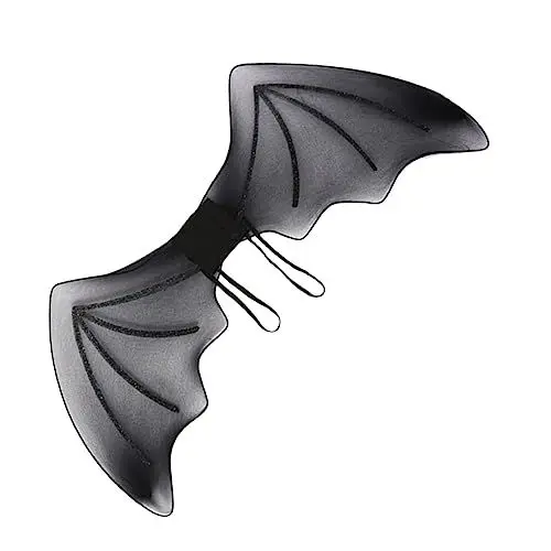Produktbild: CIYODO Schwarze Flügel Halloween-kostümzubehör Fledermausflügel Für Cosplay Für Maskeraden Und Kostümpartys