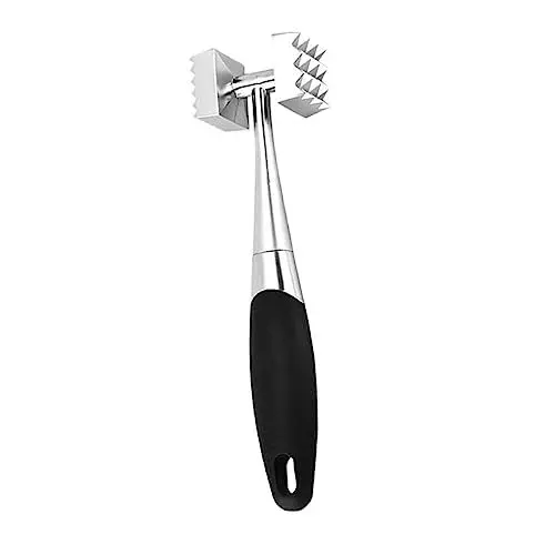 Produktbild: CIYODO Fleischhammer aus Zinklegierung Fleischwürfelwerkzeug Schweinefleischstampfer Hühnerstampfer Steakzartmacher multifunktionswerkzeug Multi Tools Steakhammer Küchenzartmacher Plastik