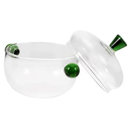 Produktbild: CIYODO Gedämpfte Dessertschale pressure cooker drucktopf suppenschalen cookware kocher Kochgeschirr für Eintopfnudeln klarer Schmortopf Pasta Glasschale Suppentopf klare Töpfe zum Kochen